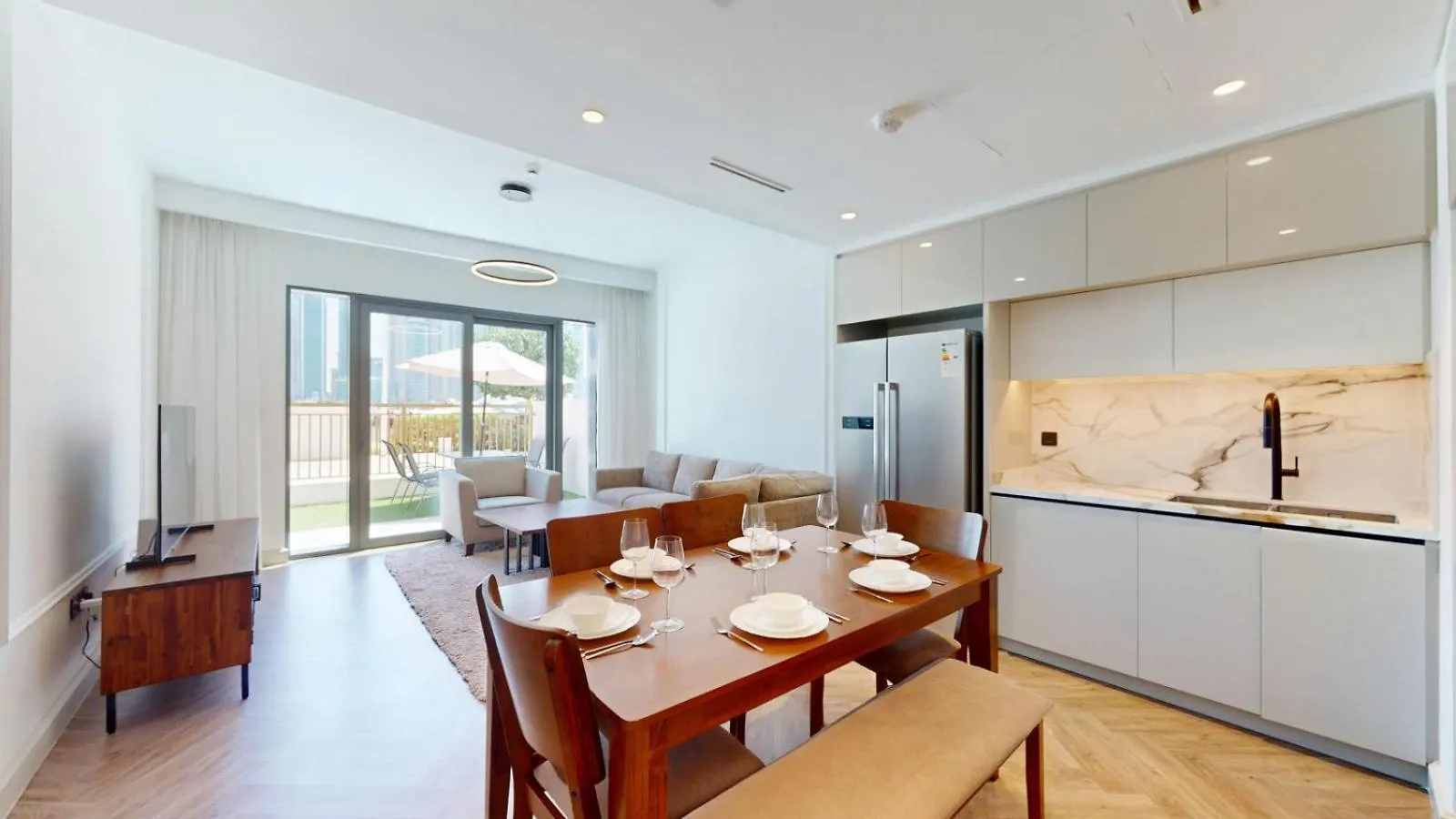 Marina Vista - Immaculate Three Bed With Sea Views Apartment Dubai
