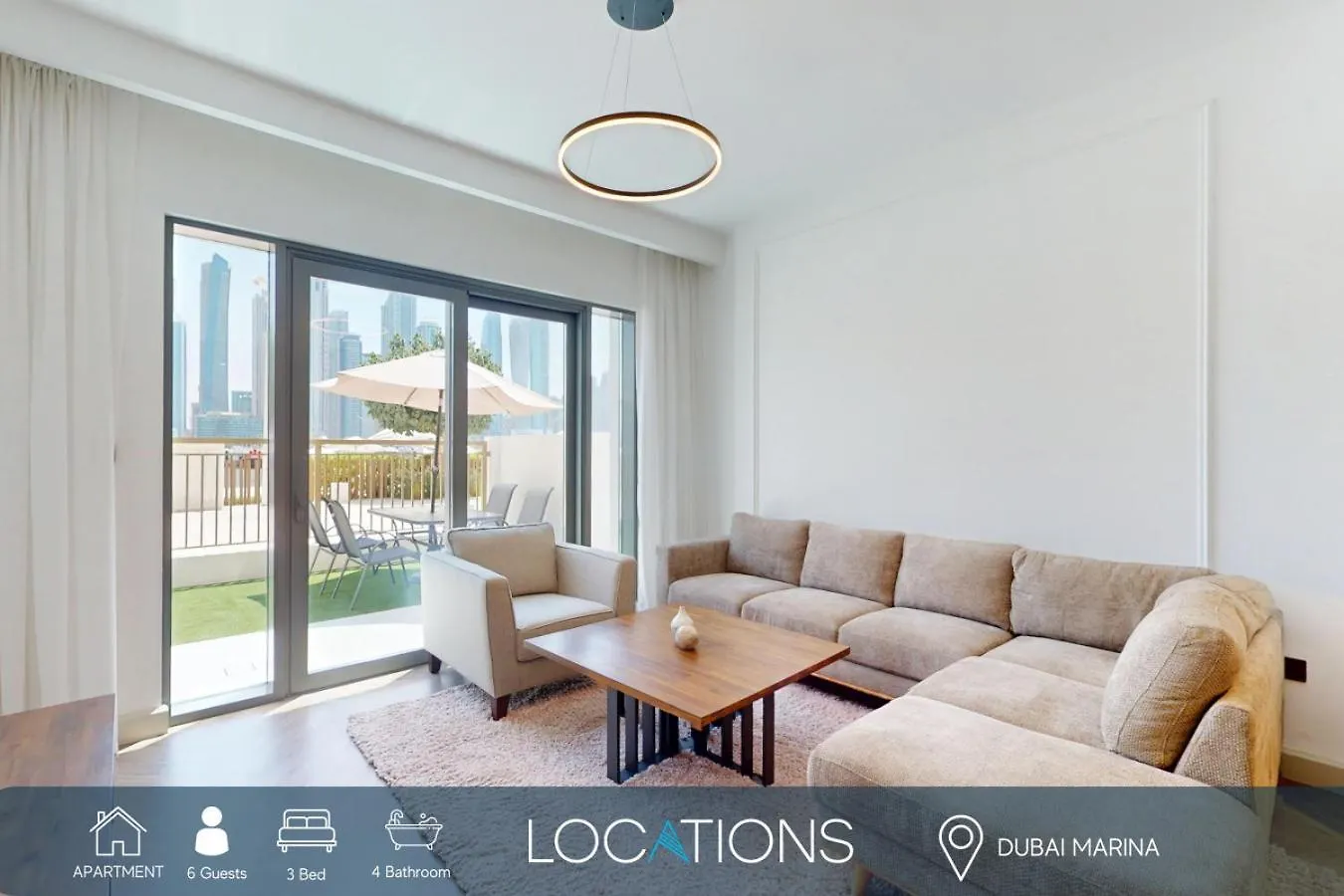 Marina Vista - Immaculate Three Bed With Sea Views Apartamento Dubai